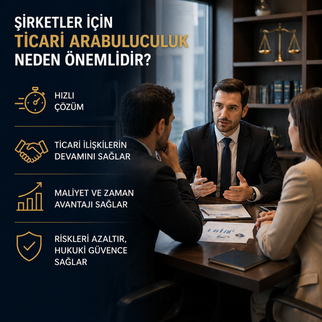 Şirketler için ticari arabulucuk gaziantep
